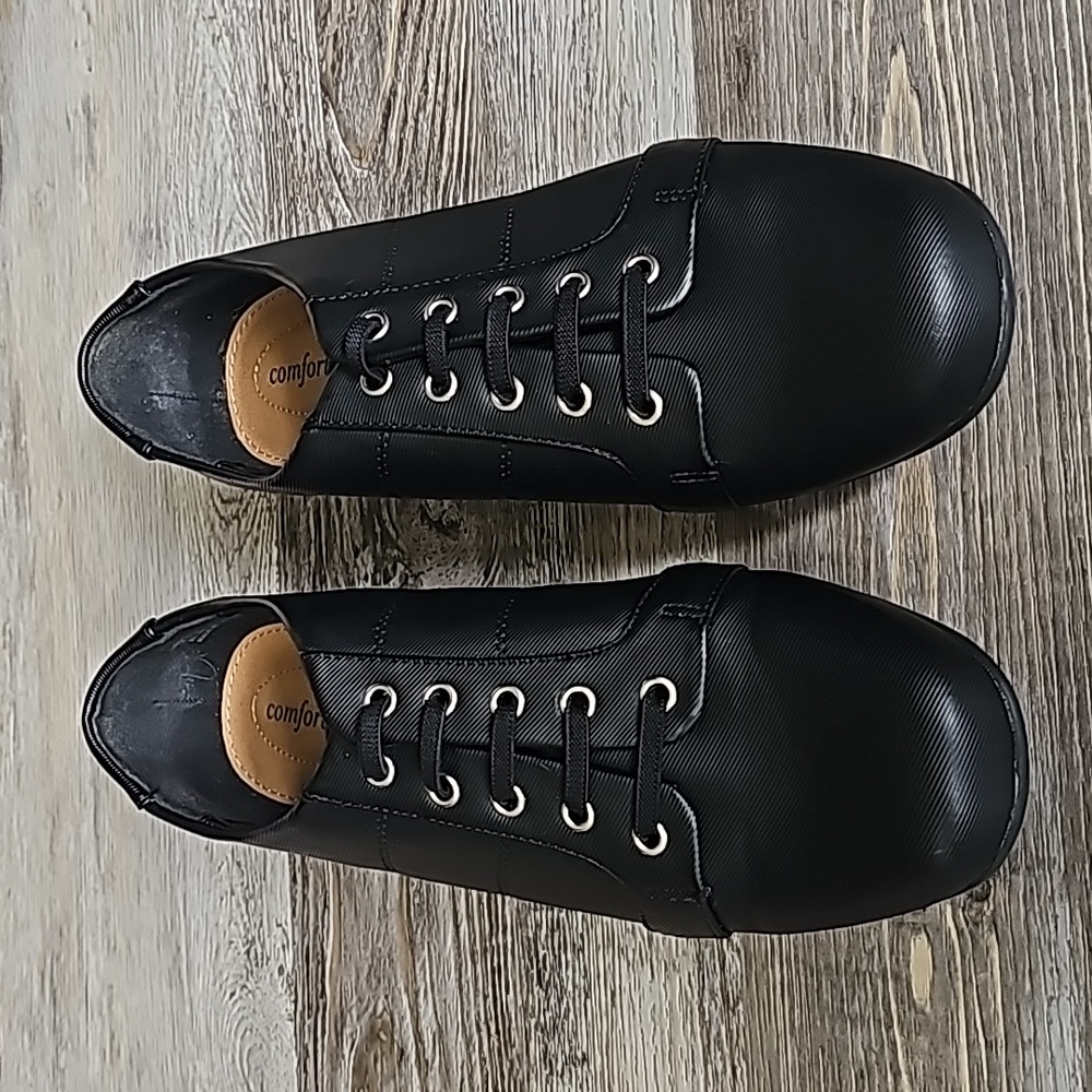 Comfortview Women's Black Sneakers Shoes‎ Size 10
